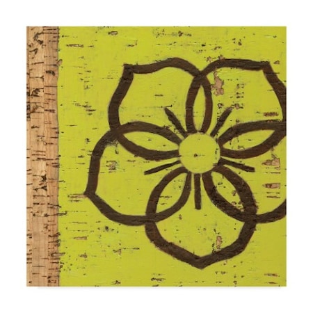 Chariklia Zarris 'Key Lime Rosette I' Canvas Art,14x14